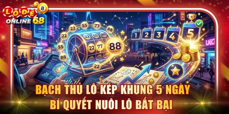 Bạch thủ lô kép khung 5 ngày