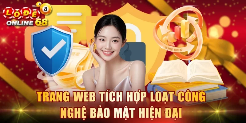Trang web tích hợp loạt công nghệ bảo mật hiện đại Trang web tích hợp loạt công nghệ bảo mật hiện đại